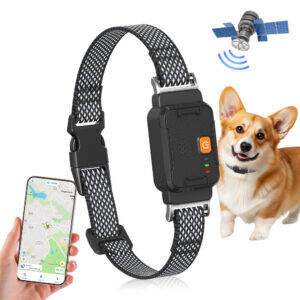 Large Range GPS Pet Containment System Rechargeable Training Shock Collar for All Dogs